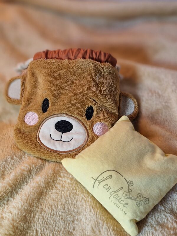 Doudou bouillotte "Ours brun" – Image 3