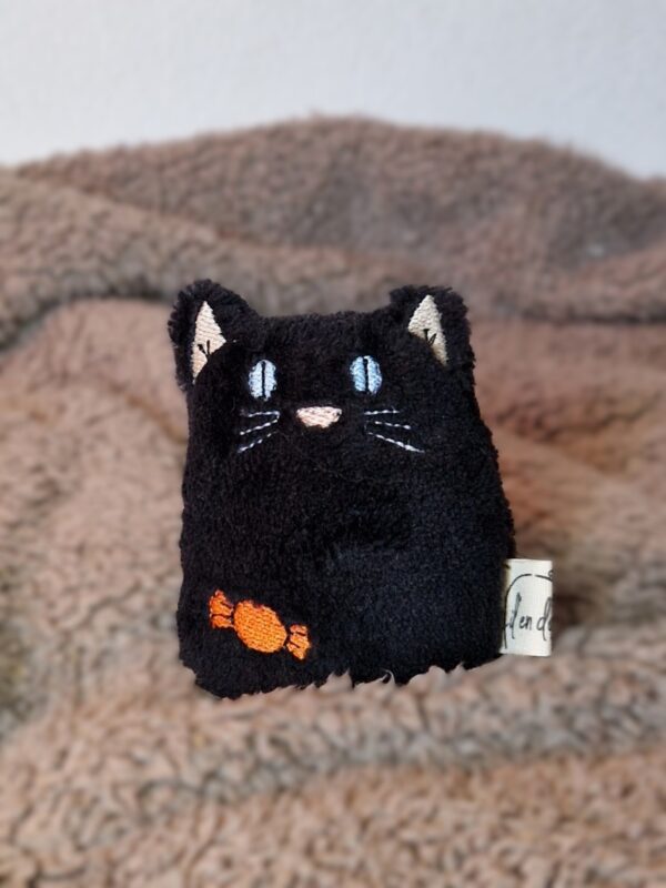 Doudou de poche "Chat noir"
