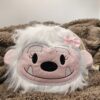 Doudou bouillotte "Yéti" rose